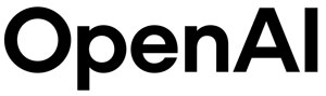 OAI OpenAI Wordmark Black